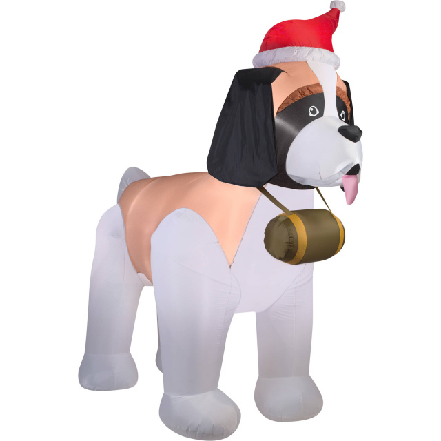 saint bernard lawn decoration